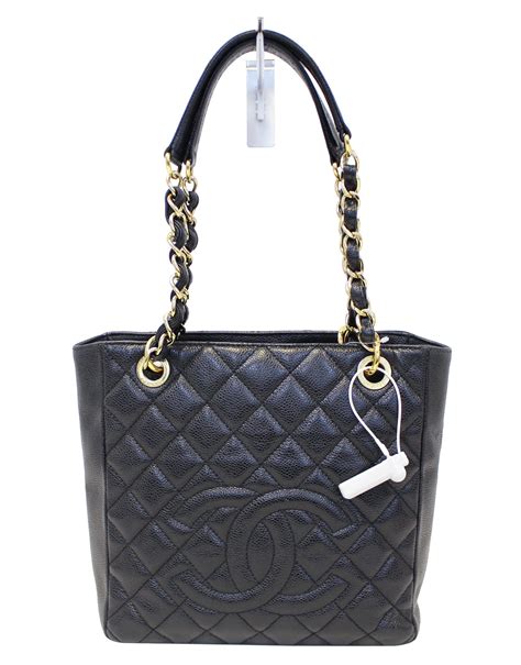 sac chanel petit shopping|chanel caviar tote.